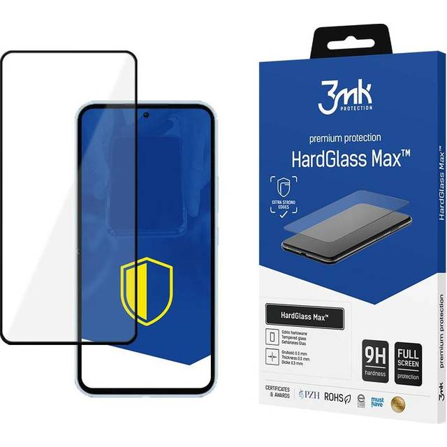 3MK Galaxy A35/A55 5G HÃ¤rdat Glas SkÃ¤rmskydd Max - Clear