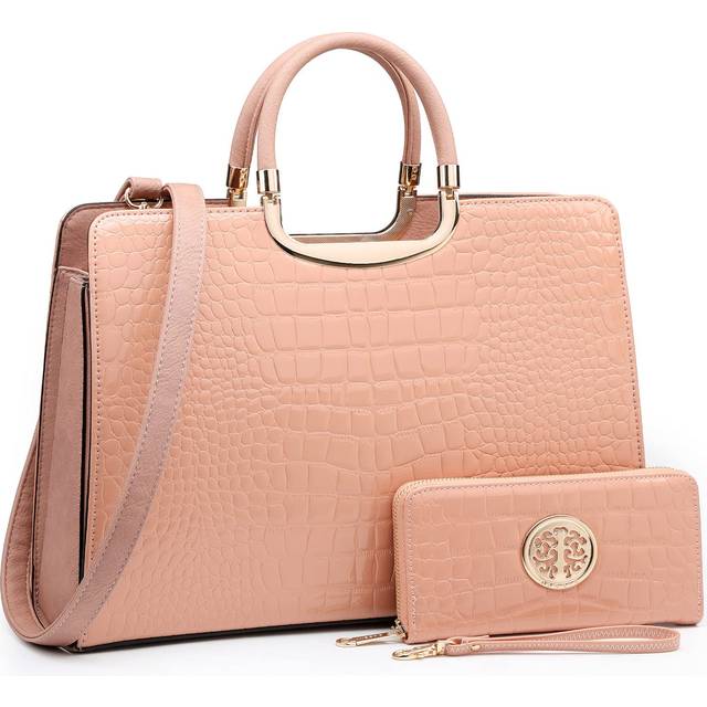 Womens Handbag Top Handle Shoulder Bag Tote Satchel Purse Work Bag wit