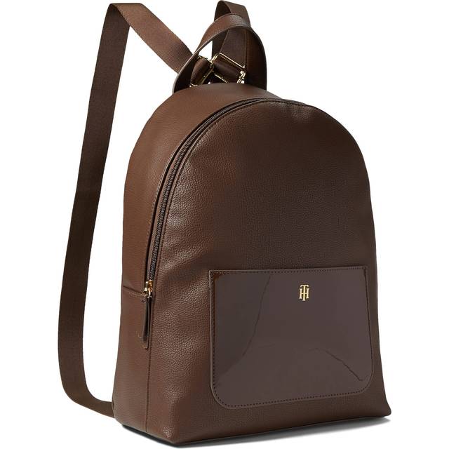 Tommy Hilfiger Millie II Medium Dome Backpack Chestnut One Size