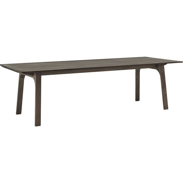 Muuto Earnest Extendable dining table 260x100 cm Dark oiled oak