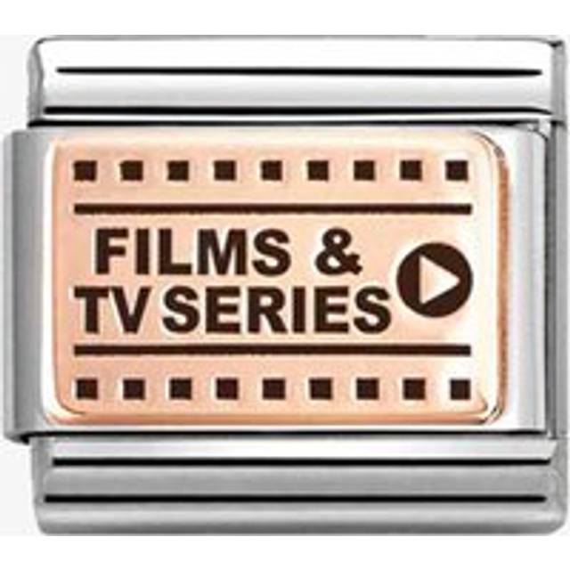 Nomination Classic Rose Gold Films and TV Series Sports &amp; Hobbies