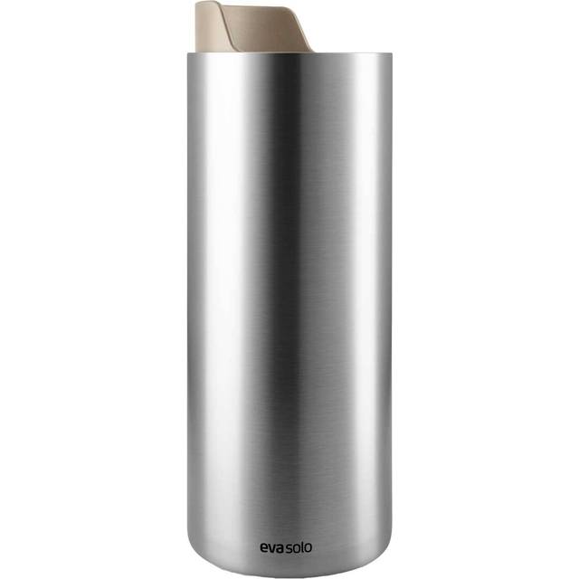 Eva Solo - Urban To Go Thermo Cup Recycled 350ml - perlbeige/H x Ø 19,2x7cm/spülmaschinenfest - pearl beige (19.2 x &#8960;7.0cm)