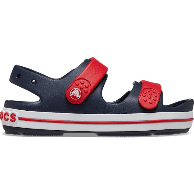 Crocs Unisex barn Crocband Cruiser Sandal K, Marinblå Varsity Röd, 3 UK Child