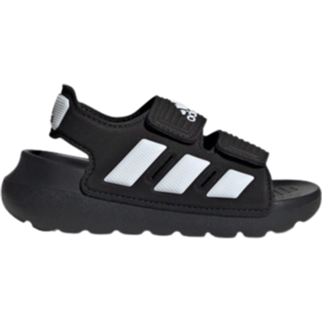 adidas Black & White Altaswim 2.0 Toddler Sandals