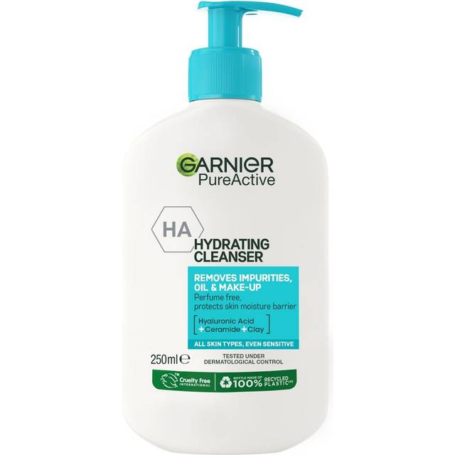 Garnier Pure Active Fuktgivande reningsgel för att behandla hudbristningar 250 ml