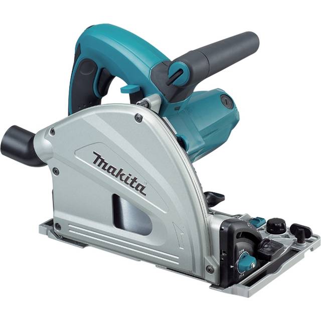 Makita SP6000K1 Plunge Cut Circular Saw 165mm 110v + 2 x 1.5m Guide Rail + Case