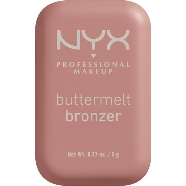 NYX Professional Makeup Buttermelt Bronzer, bronspulver, upp till 12 timme, icke-fläck, överför inte, ton: butta cup, 5 g