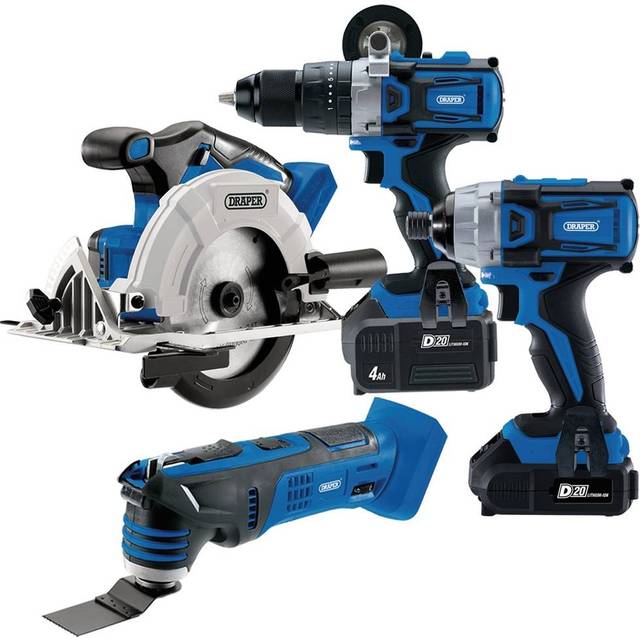 Draper D20 20V Carpenter/Joiner Cordless Tool Kit