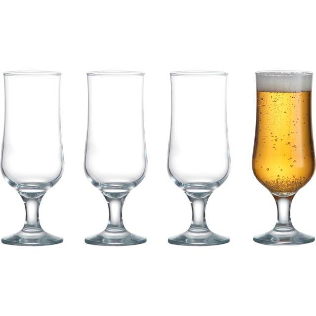 Ravenhead Tulip Stemmed Beer Glasses - Pack of 4