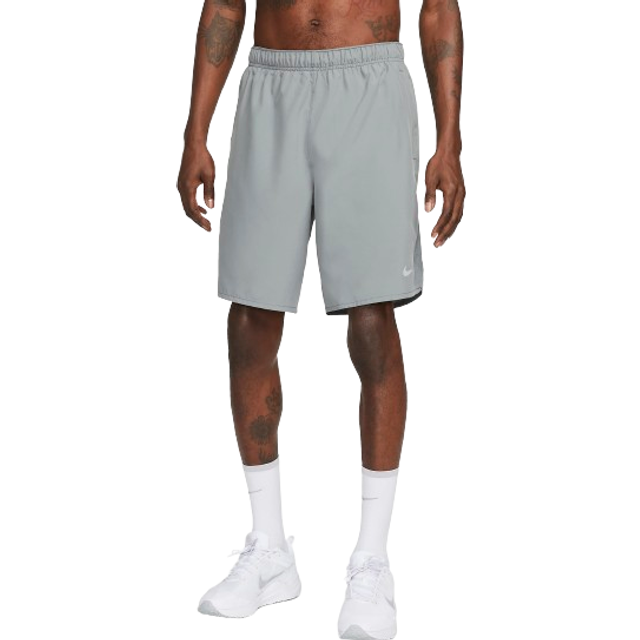 Nike Men's Dri-fit 23cm (approx.) Unlined Versatile Shorts Challenger Löparkläder Smoke Grey/Smoke Grey/Black - Medium