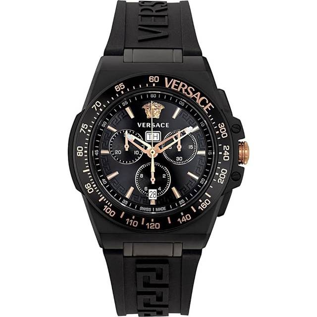 Versace Black Aluminous Watch (*)