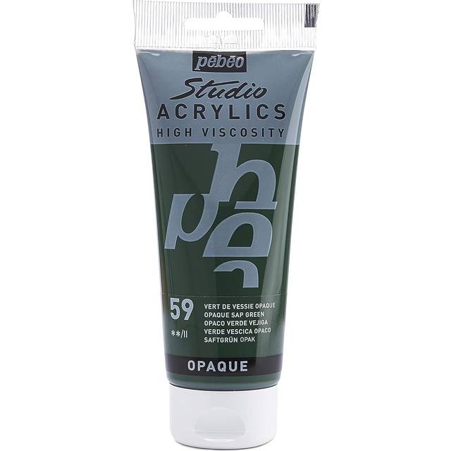 Pebeo Studio Acrylic Paint 100 ml Opaque Sap Green