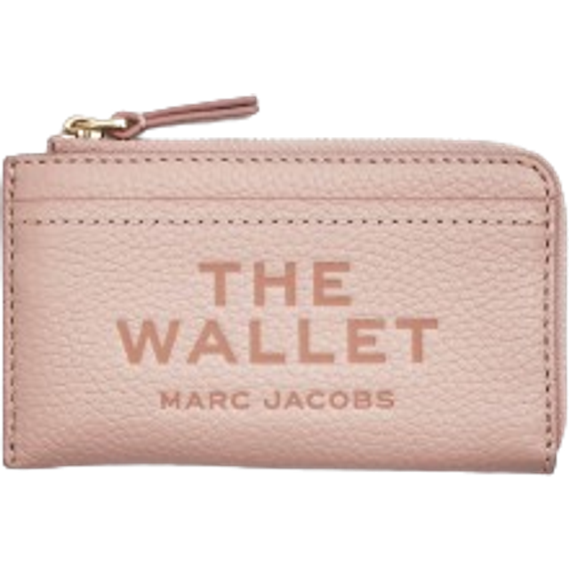 Marc Jacobs The Leather Top Zip Multi Wallet - Rose • Price »