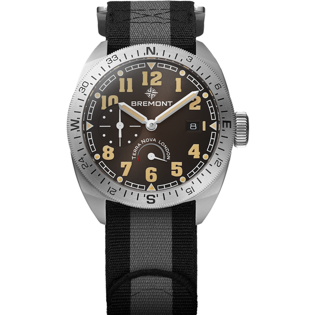 Bremont Terra Nova 40.5 Turning Bezel Black Nato