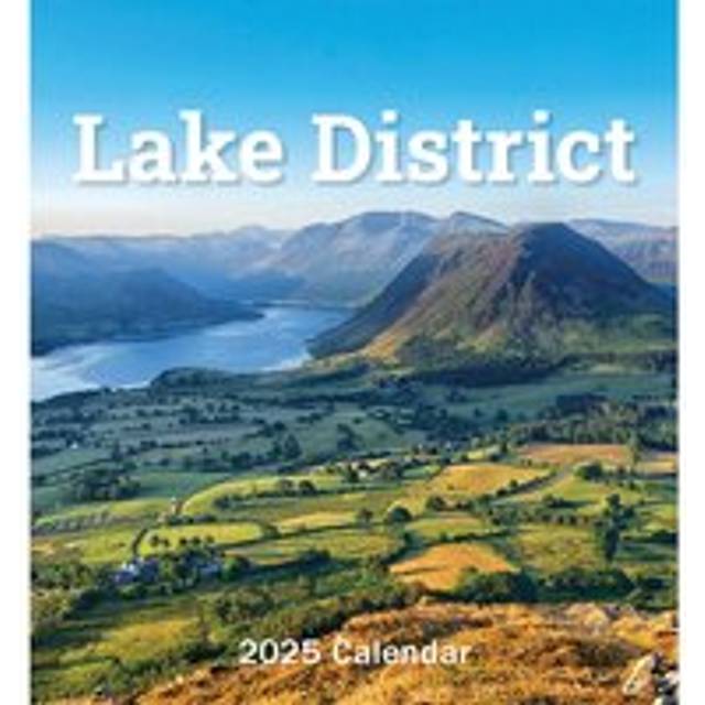 Lake District Mini Easel Desk Calendar 2026