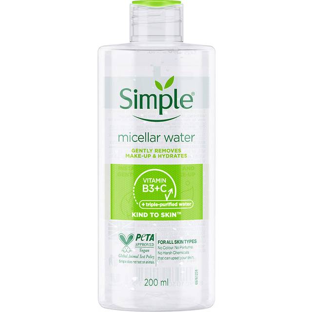 Simple kind to skin micellar cleansing water 200ml