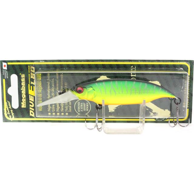 Megabass Elbo Dive 78 mm 3/8 oz Floating Lure Mat Tiger (0205)