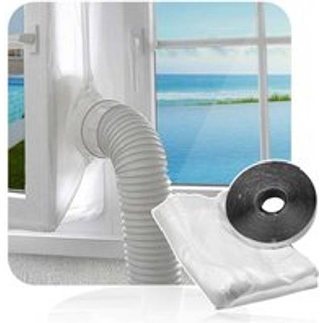 SPARES2GO Universal Window Seal Kit for Portable Air Conditioning Hose Vent