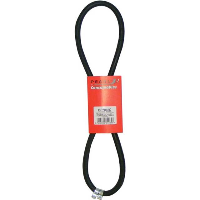 Pearl fuel hose 6mm rubber 6mm x 1m with hose clips diesel and petrol