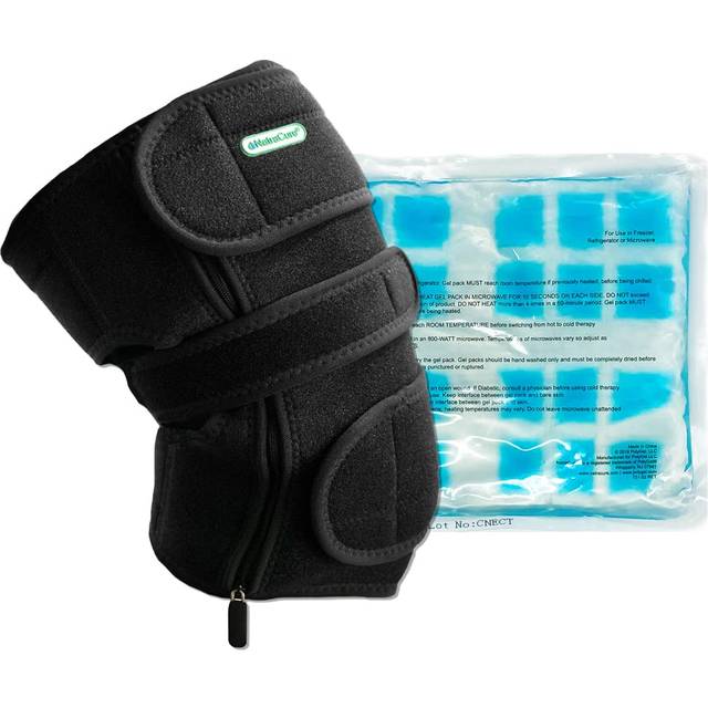Hot & Cold Knee Wrap Brace Support for Knee Pain - Knee Hot Cold Ice Pack Wraps for Swelling Relief for Men & Women - Post Knee Surgery Recovery Gift