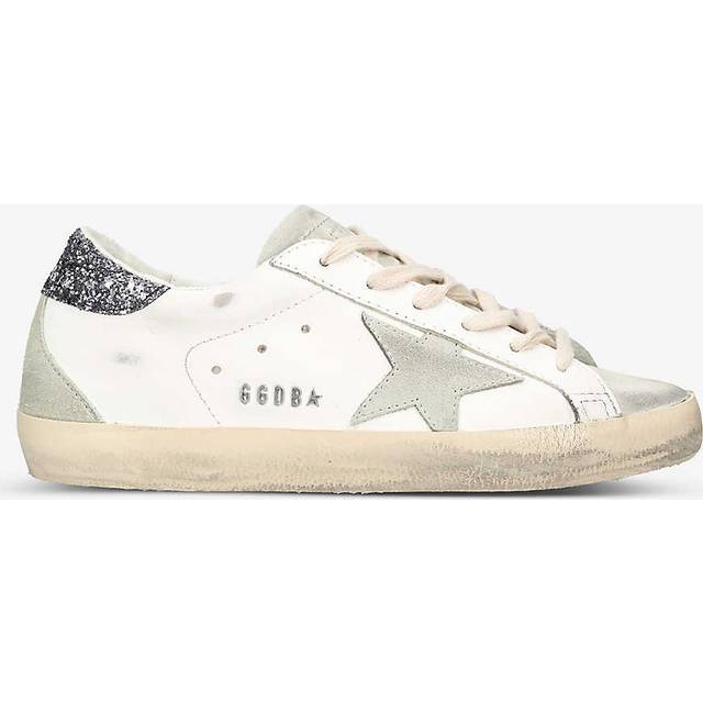 Golden Goose Womens White/comb Women&#39;s Super-star Leather Low-top Trainers Eur 39 / 6 Uk Women - WHITE/COMB