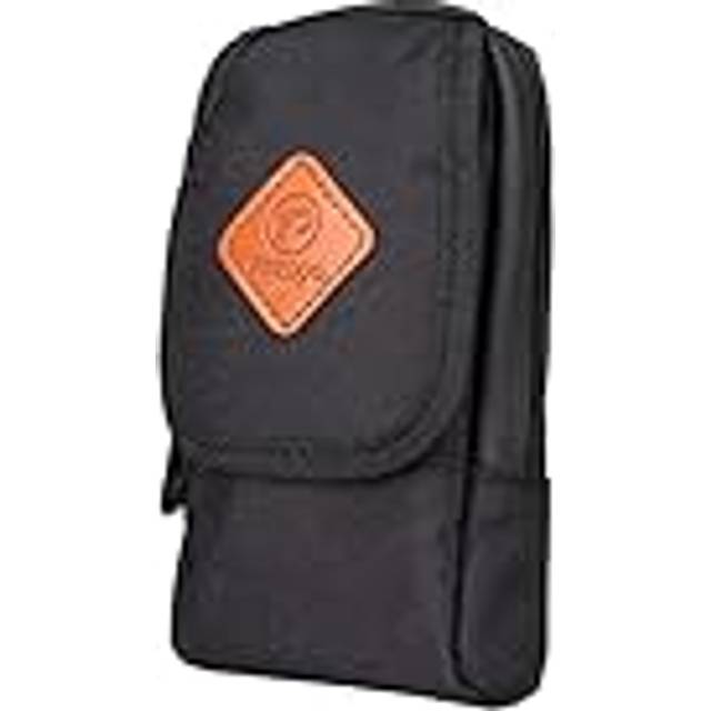Smell Proof Bag, Odor Proof Pouch Dog Tested Mini Stash Crossbody Bags for Travel Storage (Black)