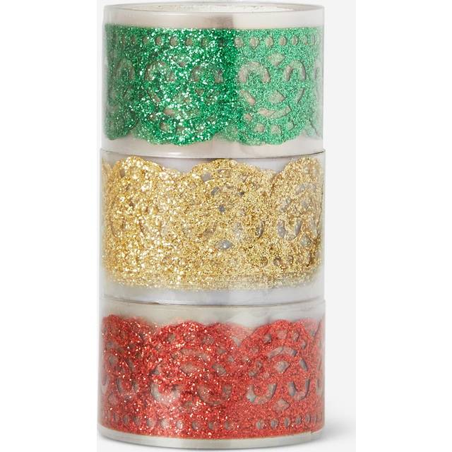 Glitter lace tape set