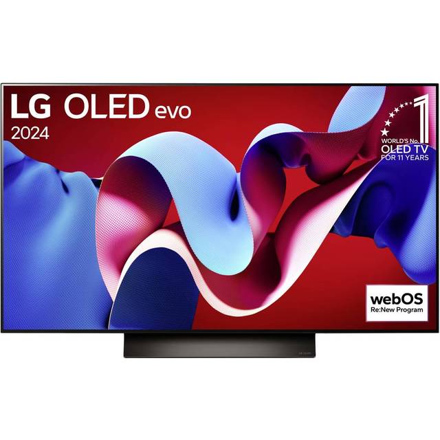 LG OLED48C47LA TV 48" (121 cm) OLED evo Fernseher (α9 Gen7 4K AI-Prozessor, webOS 24, Dolby Vision, bis zu 120Hz) [Modelljahr 2024]