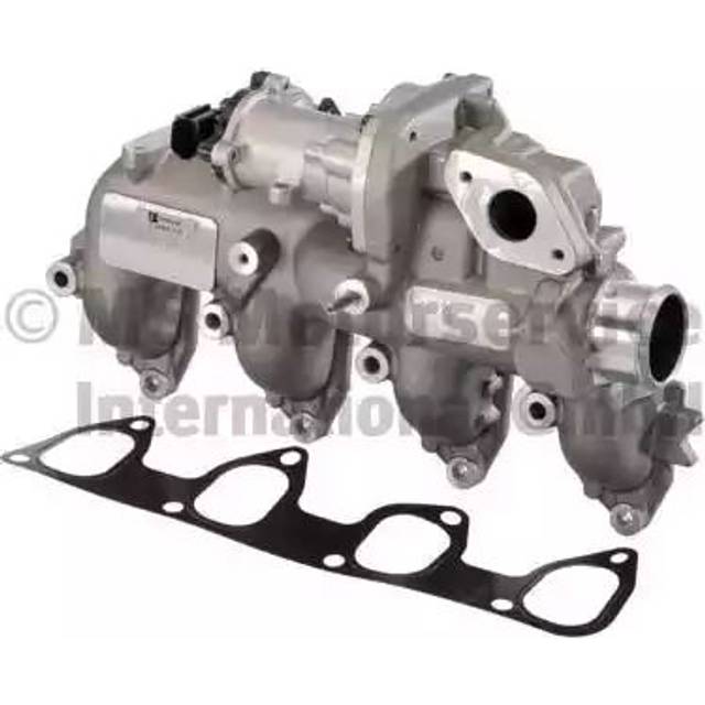 PIERBURG 7.24809.71.0 EGR-Ventil AGR Ventil elektrisk styrventil med insugningsrör, med tätning FORD: Transit Connect Mk1 Skåpbil, Focus 2 Kombi