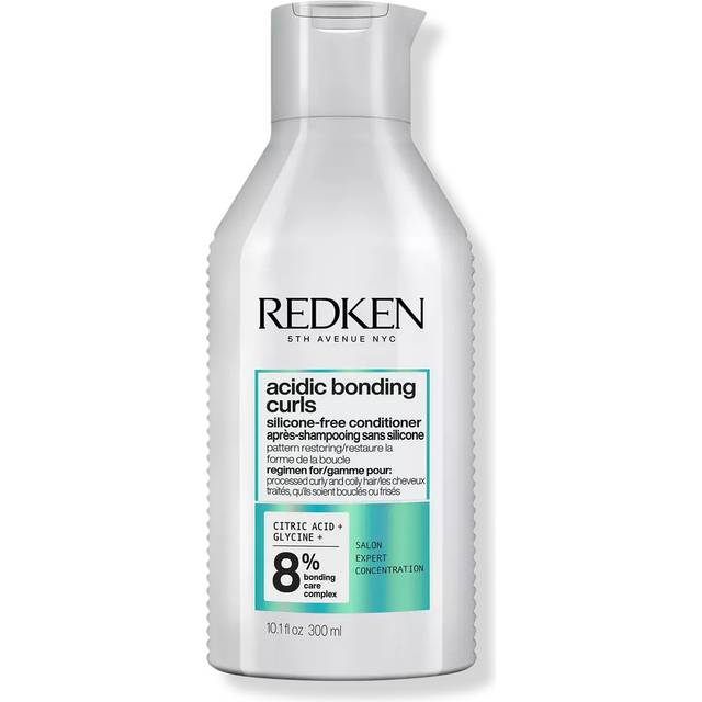 REDKEN Acidic Bonding Curls Silicone-Free Conditioner | For Coily and Curly Hair | Build Bonds and Repair Curl Strength | With Curl-Bond Technology &