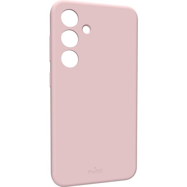 Puro Icon Samsung Galaxy S24 Silikon Skal - Rosa