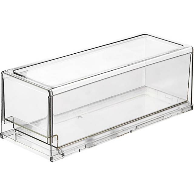 Drawer Refrigerator Storage Box Clear Food Storage Bin Fruit Vegatable Meat Freezer Fridge Stackable Kitchen Organizer S