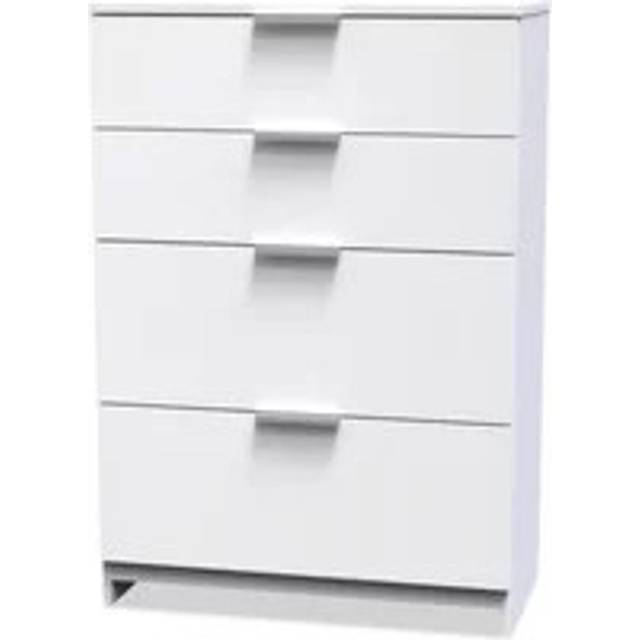 Welcome Plymouth 4 Drawer Deep Chest of Drawers Assembled