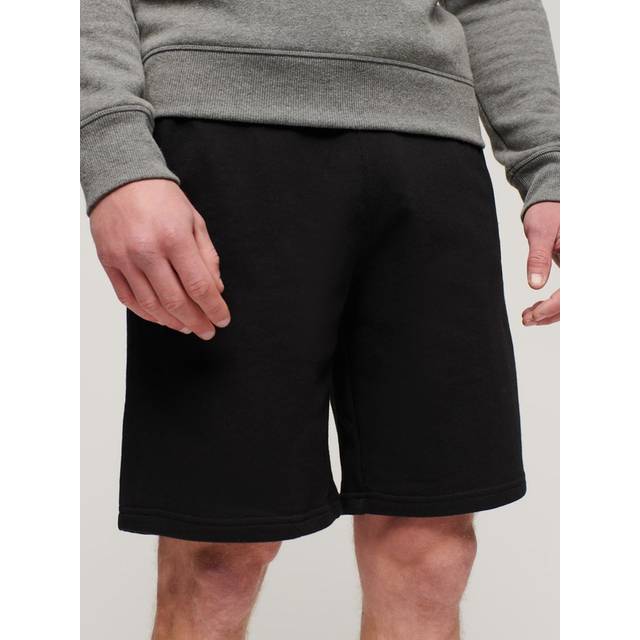 Superdry Essential Logo Jersey Shorts - Black, Black, Size 2Xl, Men - 2XL