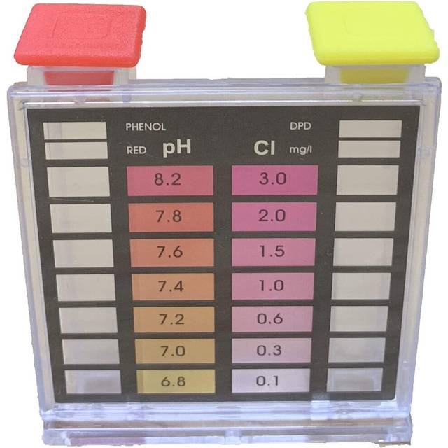Happy Hot Tubs Easy to Use PH Chlorine Test Kit Swimming Pool Tester