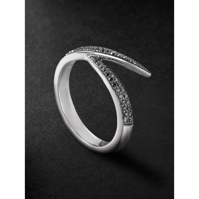 Shaun Leane - 18-Karat White Gold Diamond Ring - Men - Silver - 61