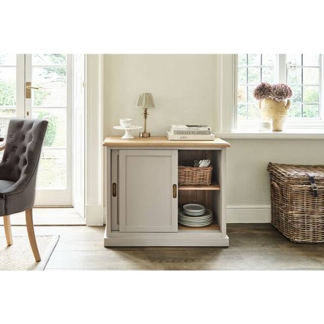 Natural Solid Oak & Painted Sideboards - Small Sideboard - Henley Range - Oak Furnitureland