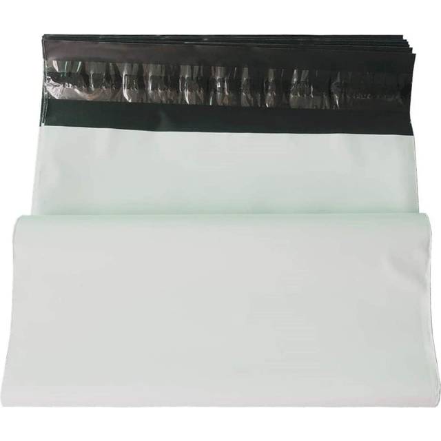 15 X 19 Inches White Poly Mailers Self-Sealing Shipping Envelopes Plastic Mailing Bags 10 Pcs