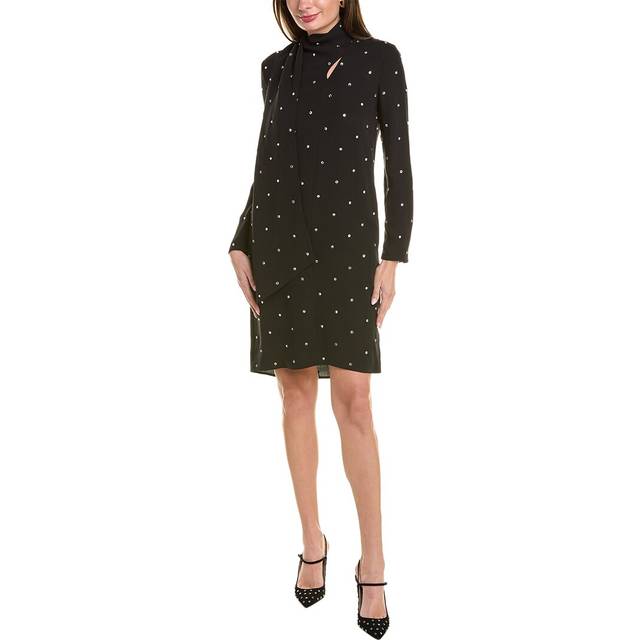 St. John Silk Shirt Dress