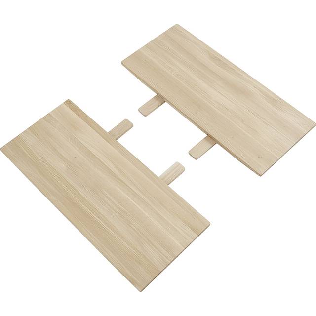 Muuto Earnest Extendable insert extension set of 2 Oiled oak