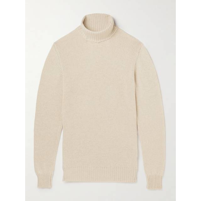Loro Piana - Baby Cashmere Rollneck Sweater - Men - Neutrals - IT 54