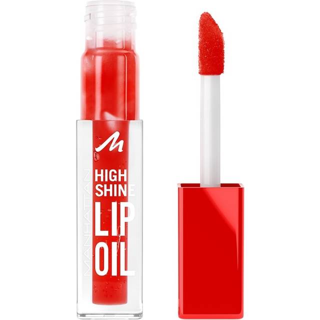 Manhattan Make-up Læber High Shine Lip Oil 004 Vivid Red 4,5 ml