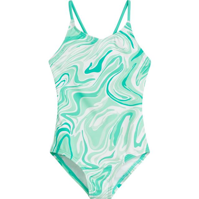 Kanu Surf Girls' Hurricane Beach Sport UPF 50+ 1-Piece Swimsuit  Gigi