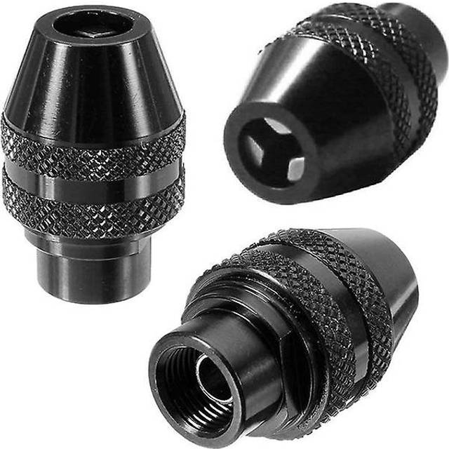 3Pcs multi quick change keyless chuck universal chuck replacement for dremel 4486 rotary tools 3000 4000 7700 8200