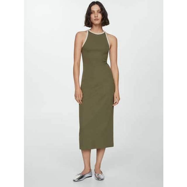 Mango Dress Tini - Khaki