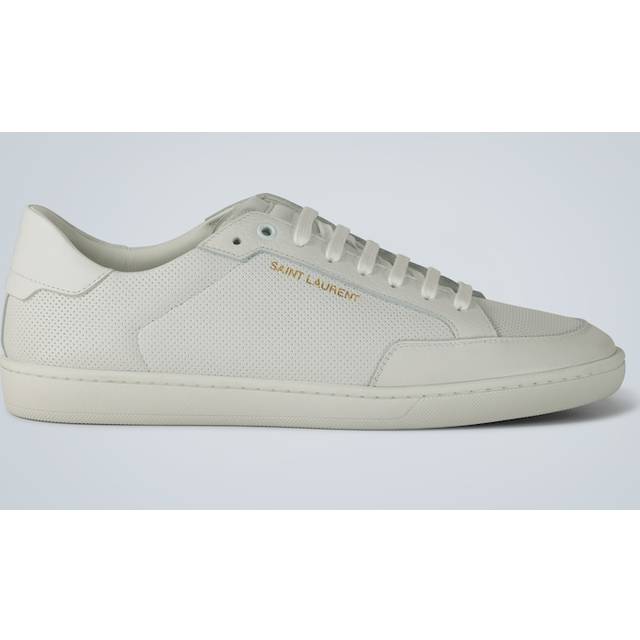 Men's White Court Classic Sl/10 Sneakers - Cream (7)