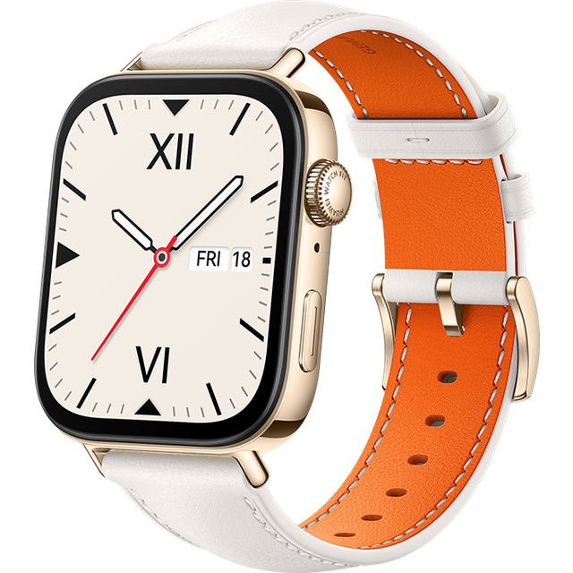 HUAWEI WATCH FIT 3 Pearl White Leather