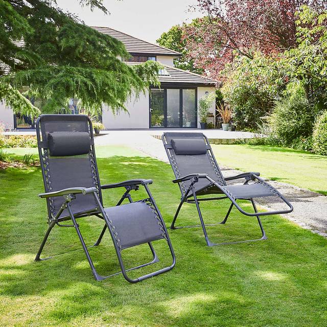 Set of 2 Helsinki Loungers - Lilypad