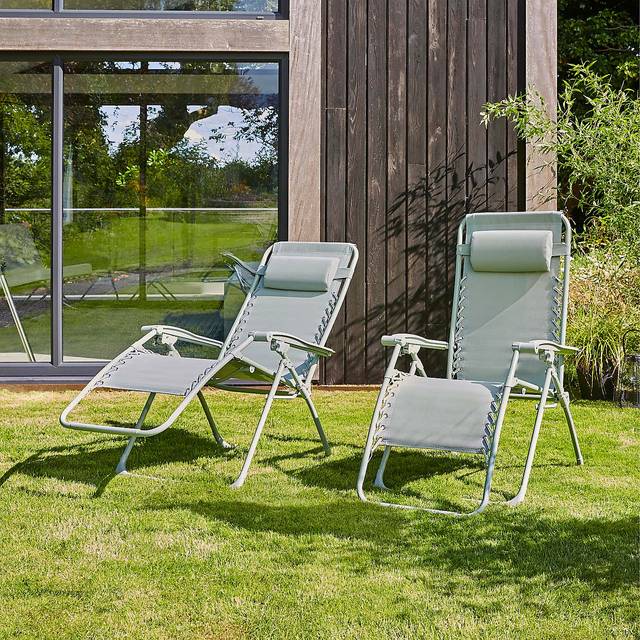 Set of 2 Helsinki Loungers - Lilypad