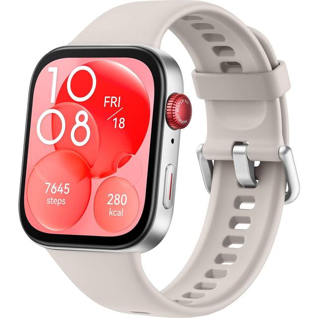 Huawei WATCH Fit 3 4,62 cm (1.82") AMOLED Numérique 408 x 480 pixels Écran tactile Noir Wifi GPS (satellite)